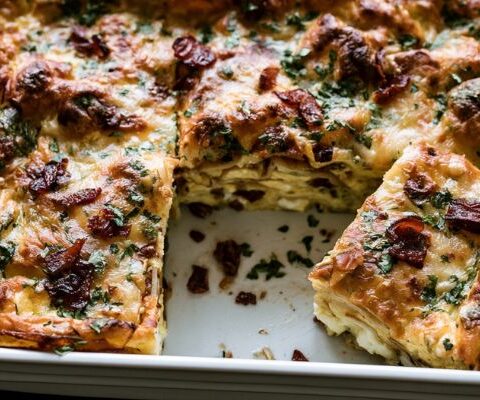 Giada Breakfast Lasagna