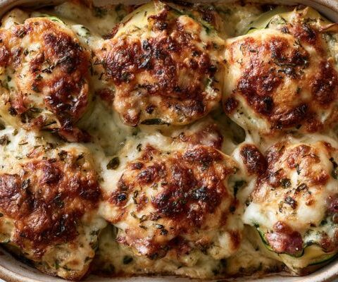 Giada Zucchini Lasagna Rolls