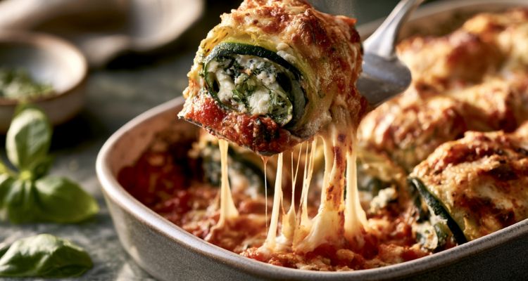 Giada Zucchini Lasagna Rolls