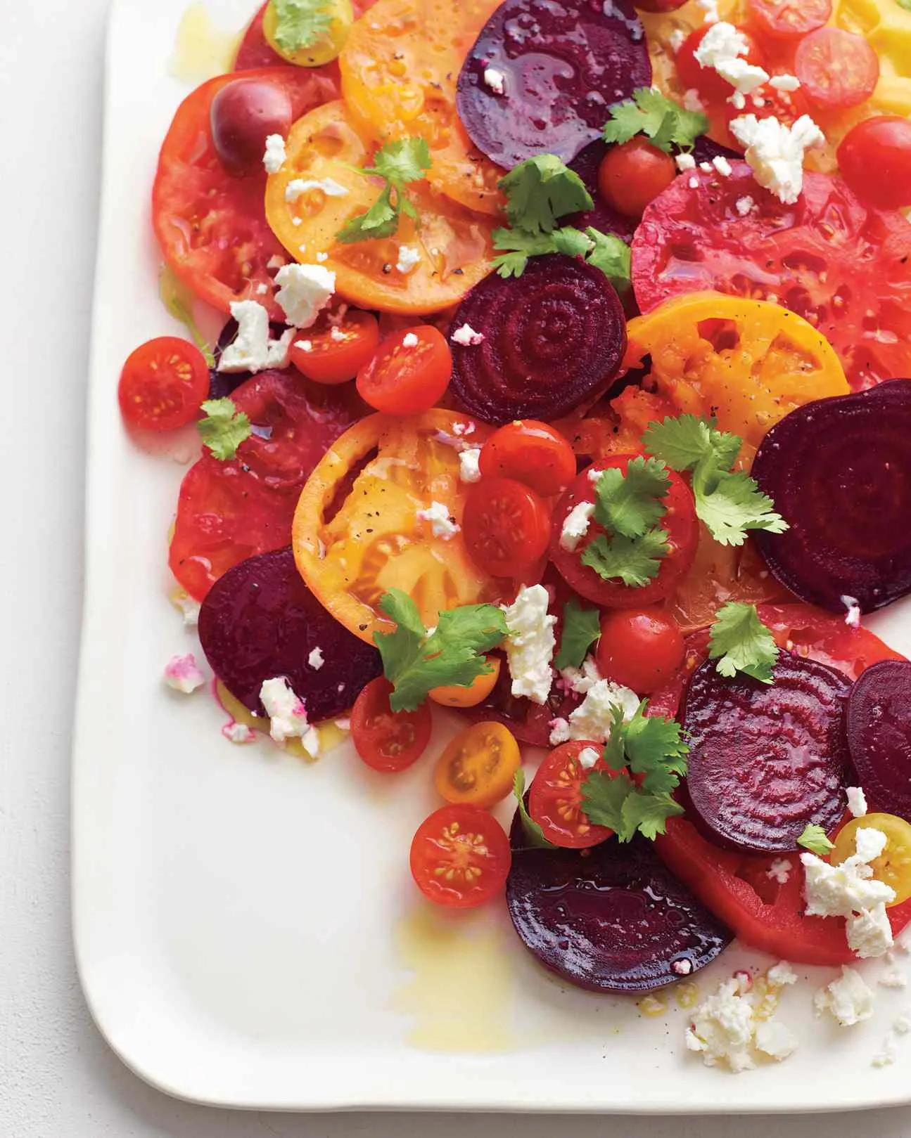 Martha Stewart Tomato-Beet Salad