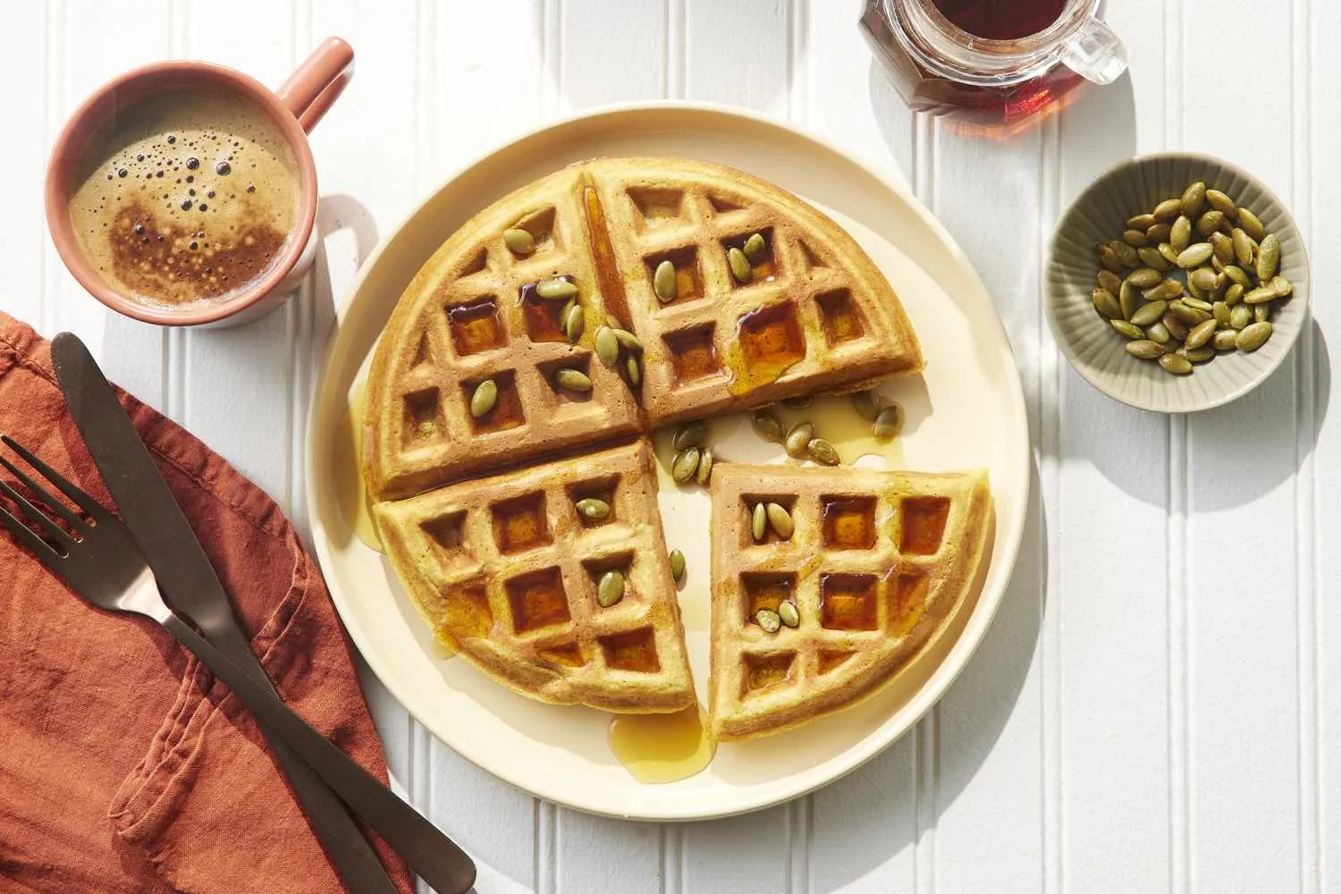 Martha Stewart Pumpkin Waffles