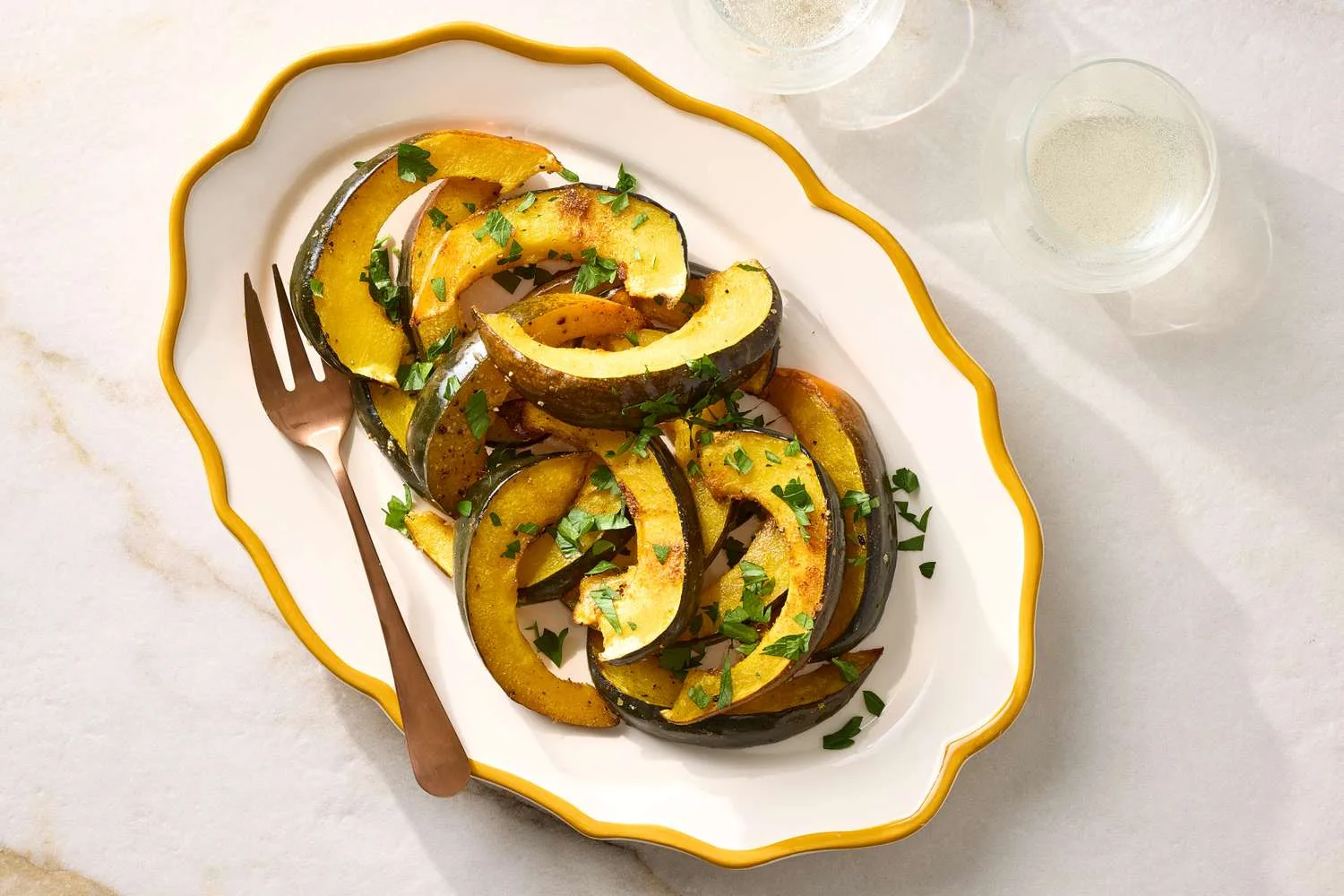 Martha Stewart Roasted Spiced Acorn Squash