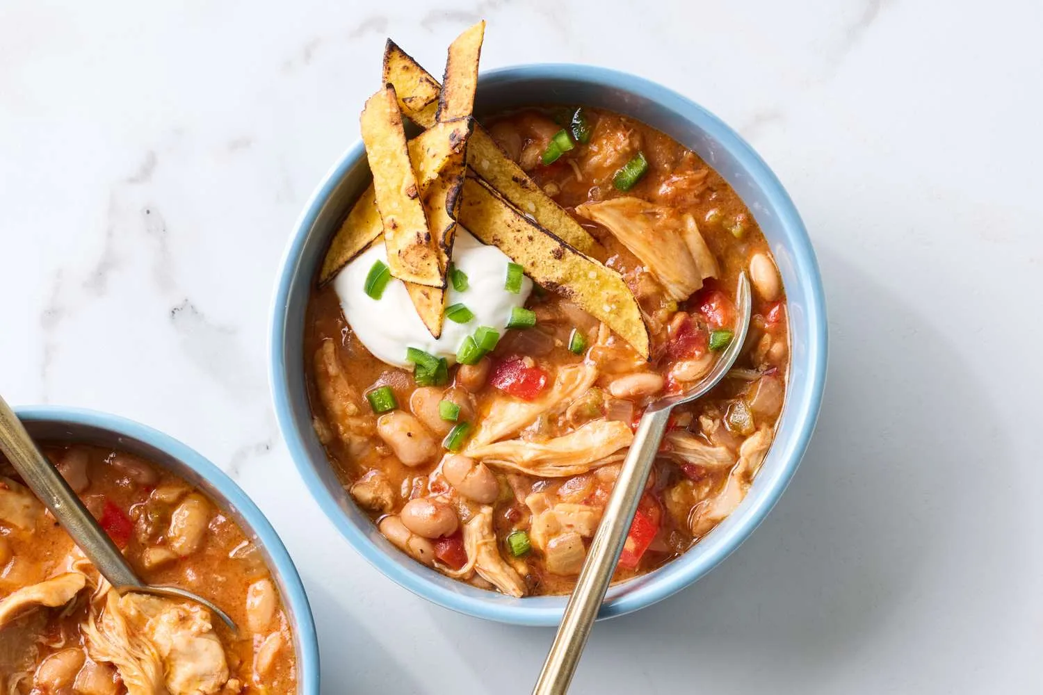 Martha Stewart Slow-Cooker Tex-Mex Chicken and Beans
