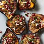 Martha Stewart Acorn Squash Stuffed with Mushrooms and Rice