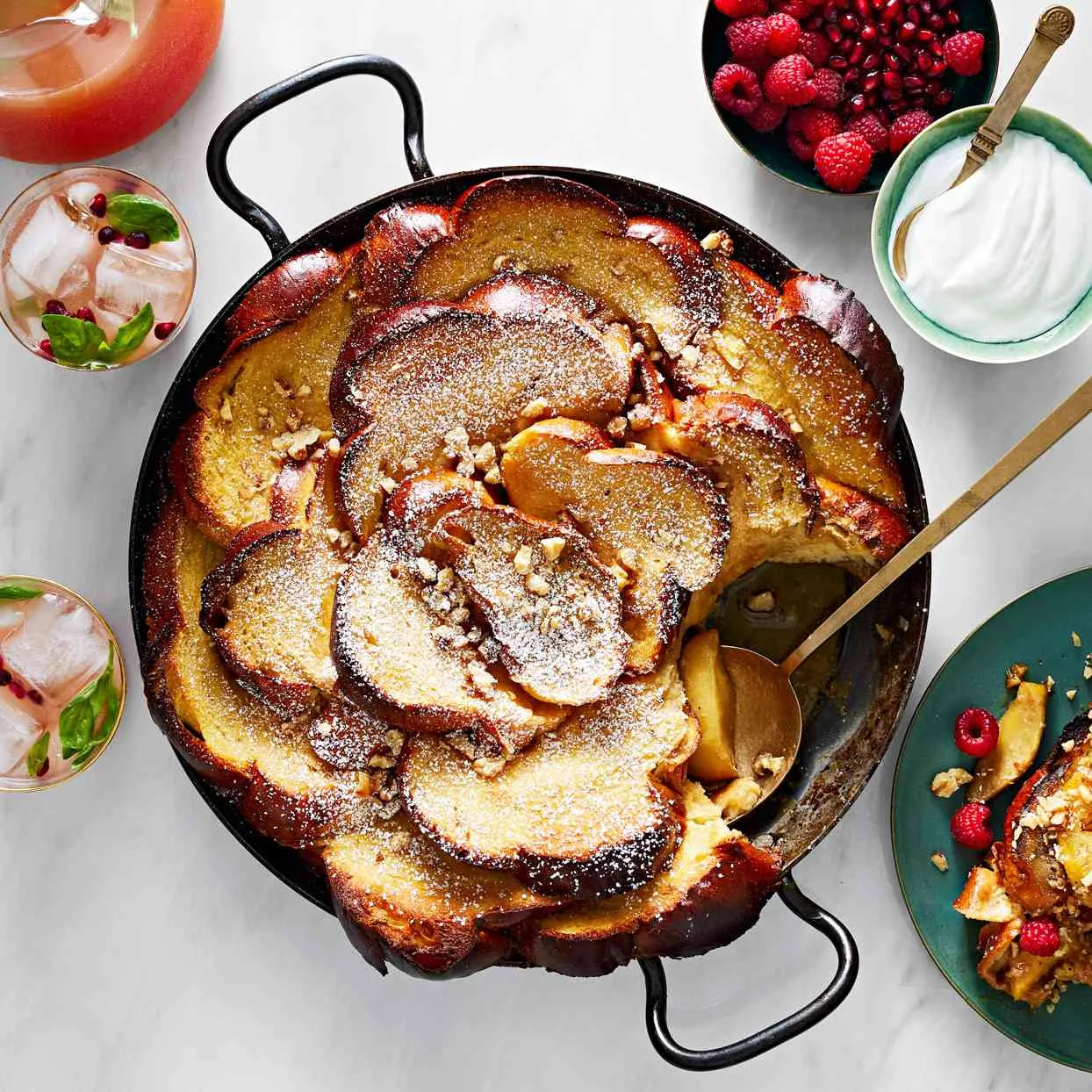 Martha Stewart Apple-Caramel French Toast