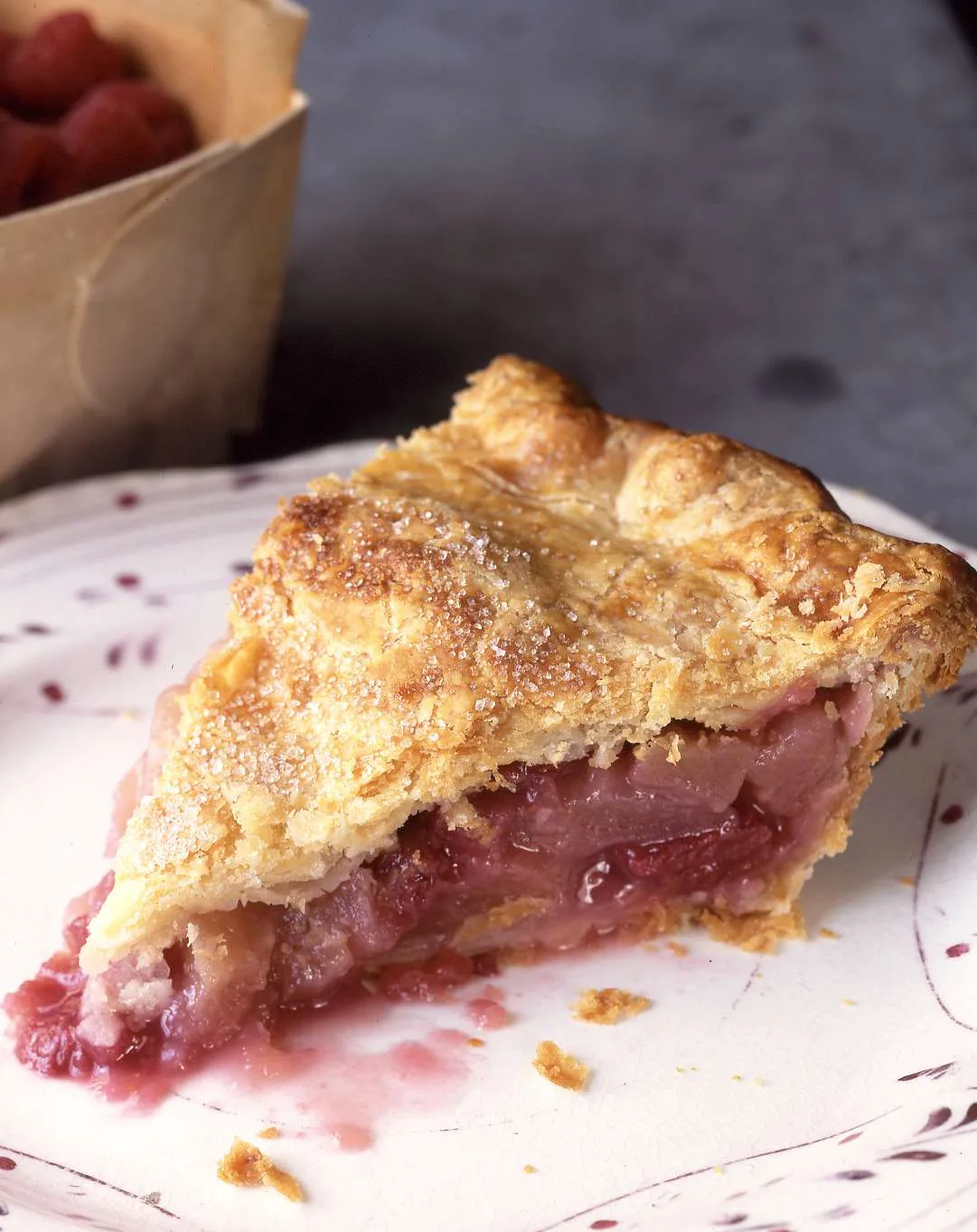 Martha Stewart Apple-Raspberry Pie