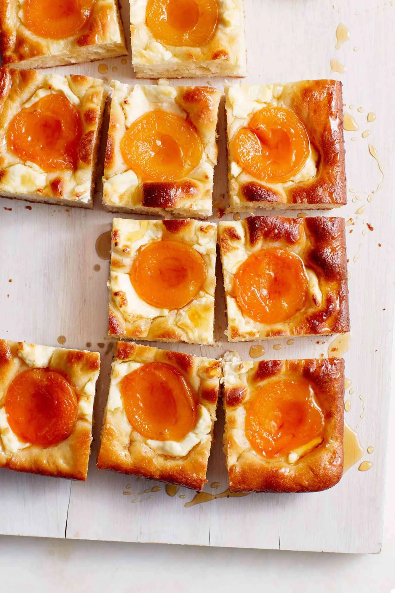 Martha Stewart Apricot-and-Cream Cheese Squares