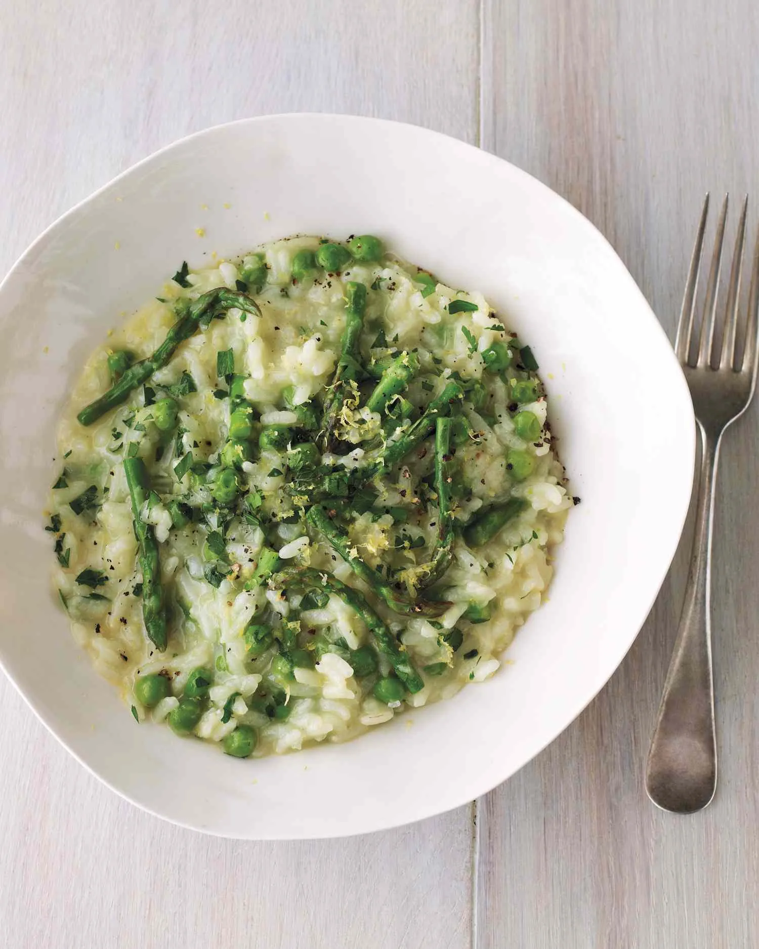 Martha Stewart Asparagus-and-Lemon Risotto