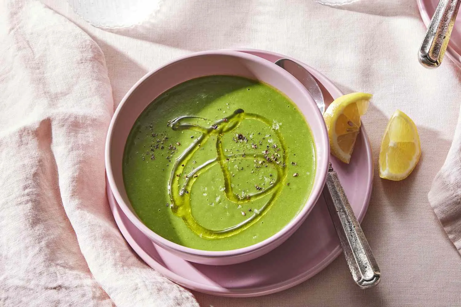 Martha Stewart Asparagus and Potato Soup with Ginger