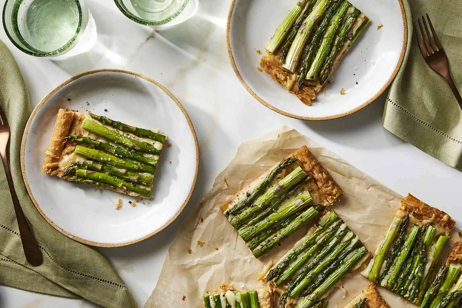 Martha Stewart Asparagus Tart With Gruyère