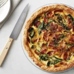 Martha Stewart Bacon and Scallion Quiche