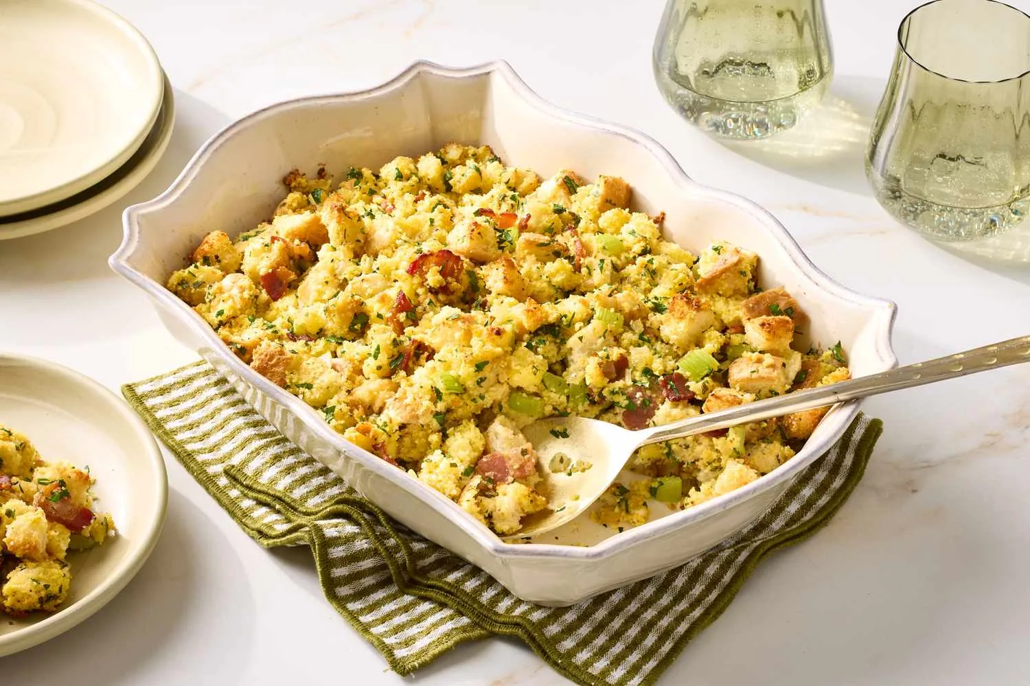 Martha Stewart Bacon-Cornbread Stuffing