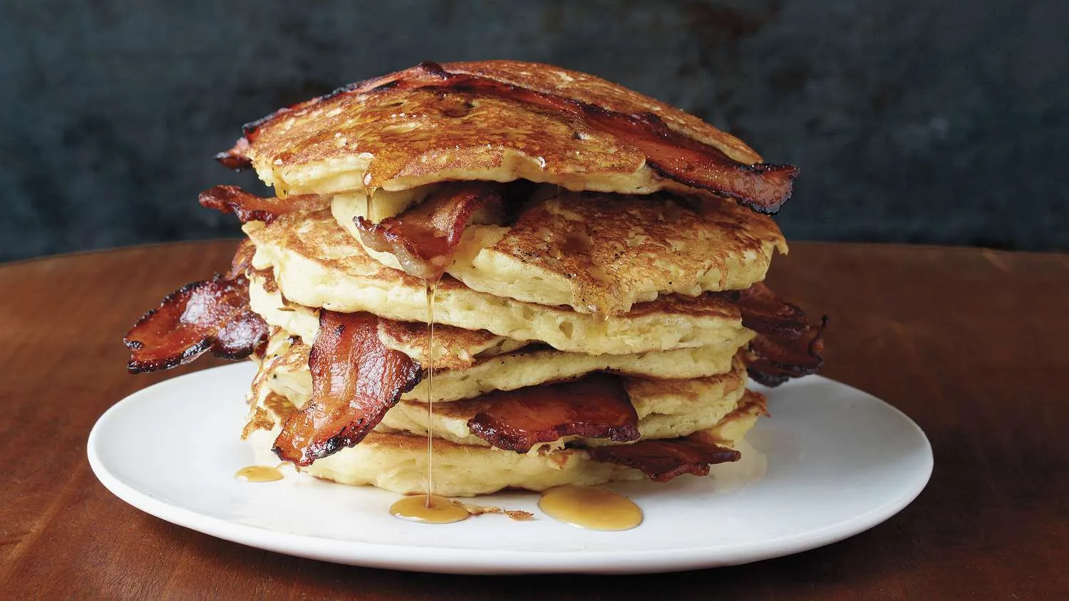 Martha Stewart Bacon Pancakes