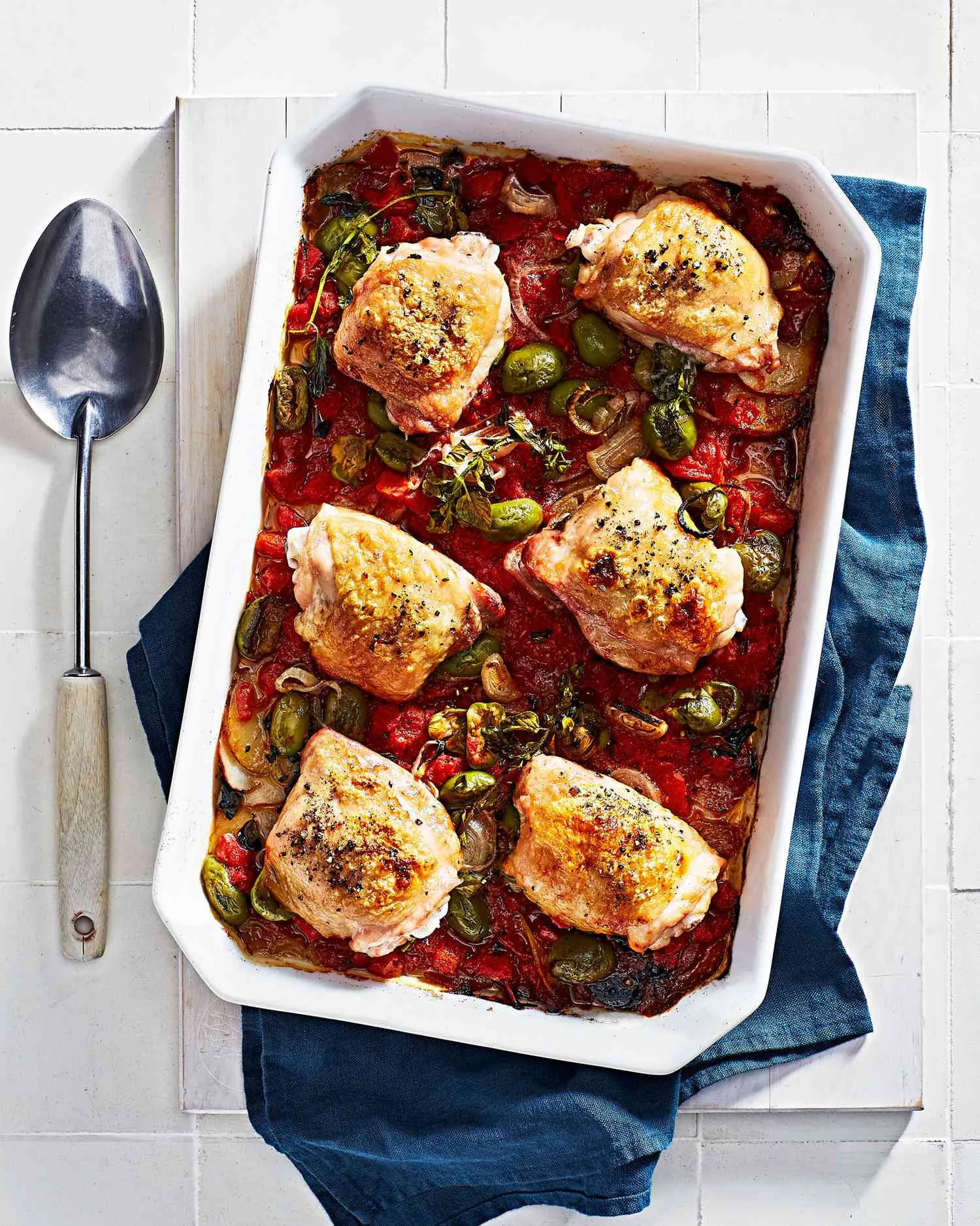 Martha Stewart Baked Chicken Veracruz