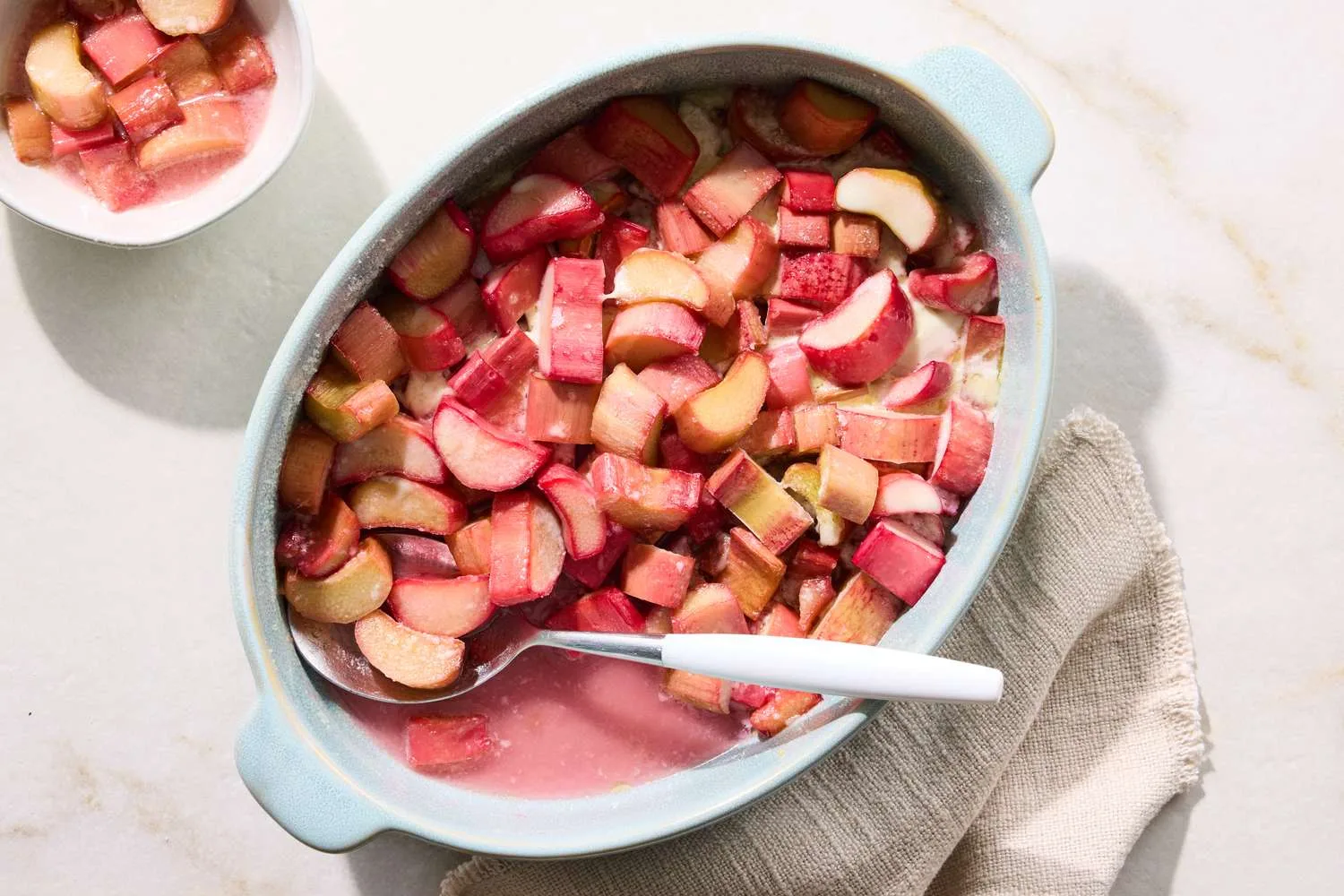 Martha Stewart Baked Rhubarb