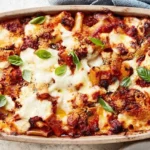 Martha Stewart Baked Ziti with Ground Beef