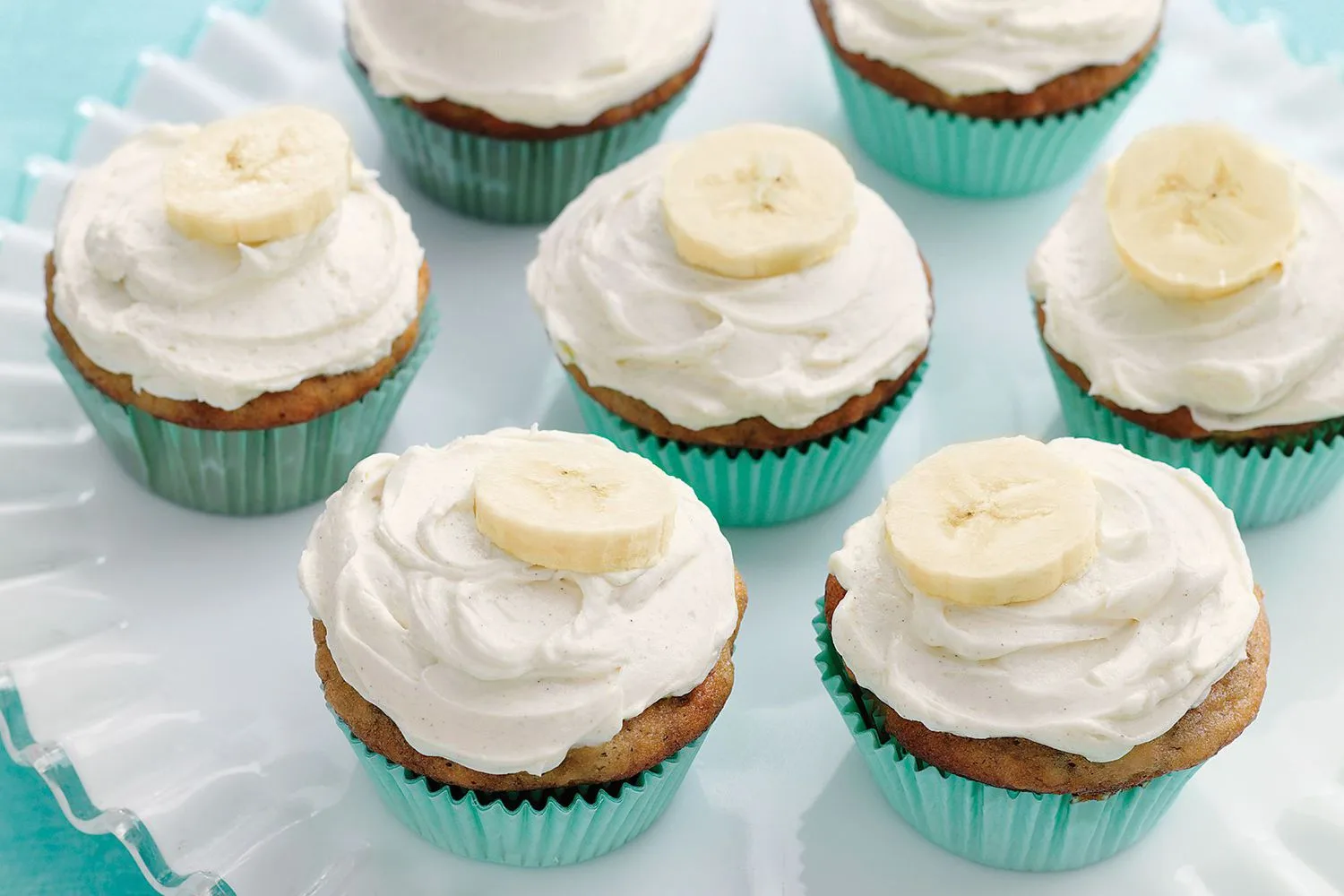 Martha Stewart Banana Cupcakes with Honey-Cinnamon Frosting