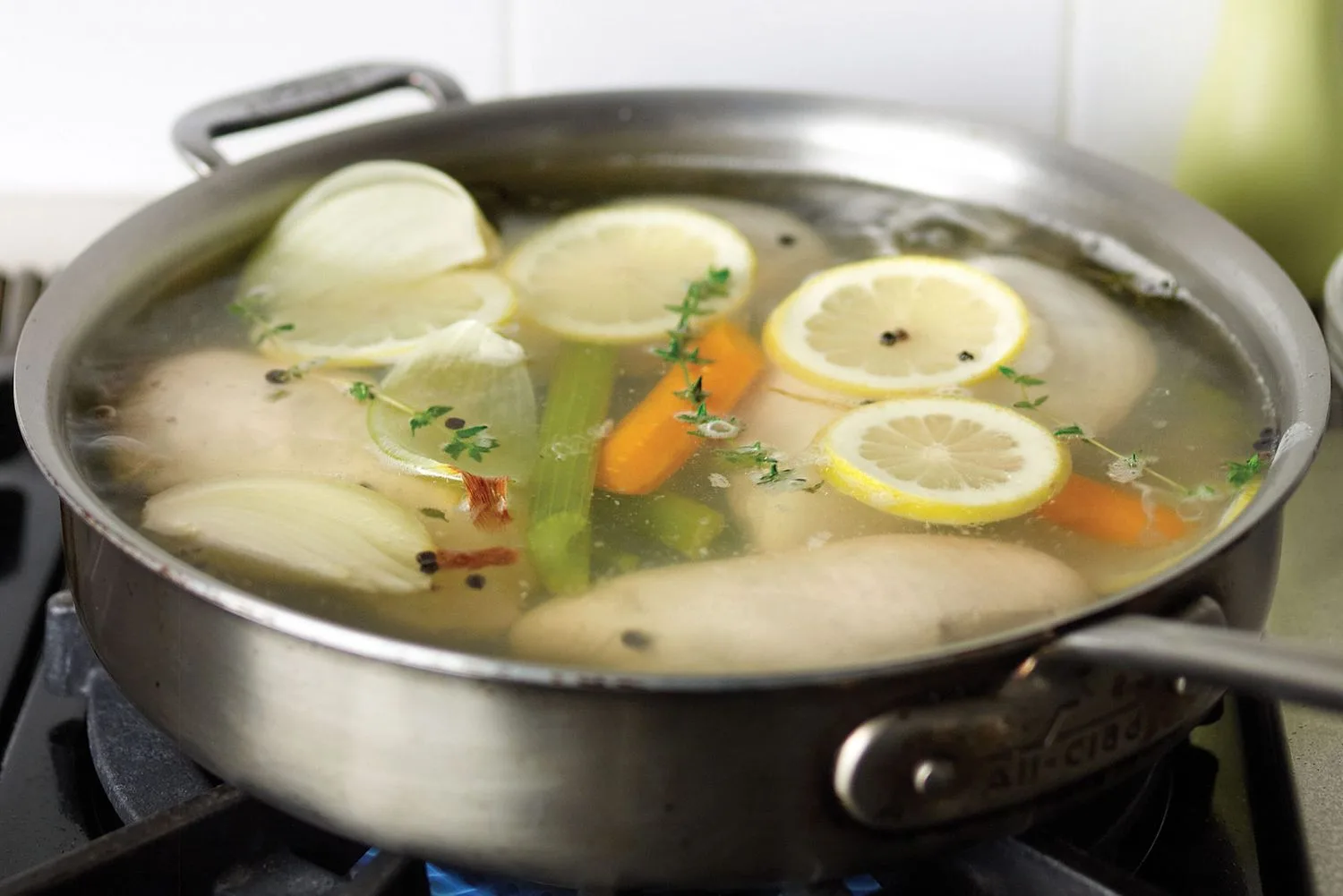 Martha Stewart Basic Poached Chicken