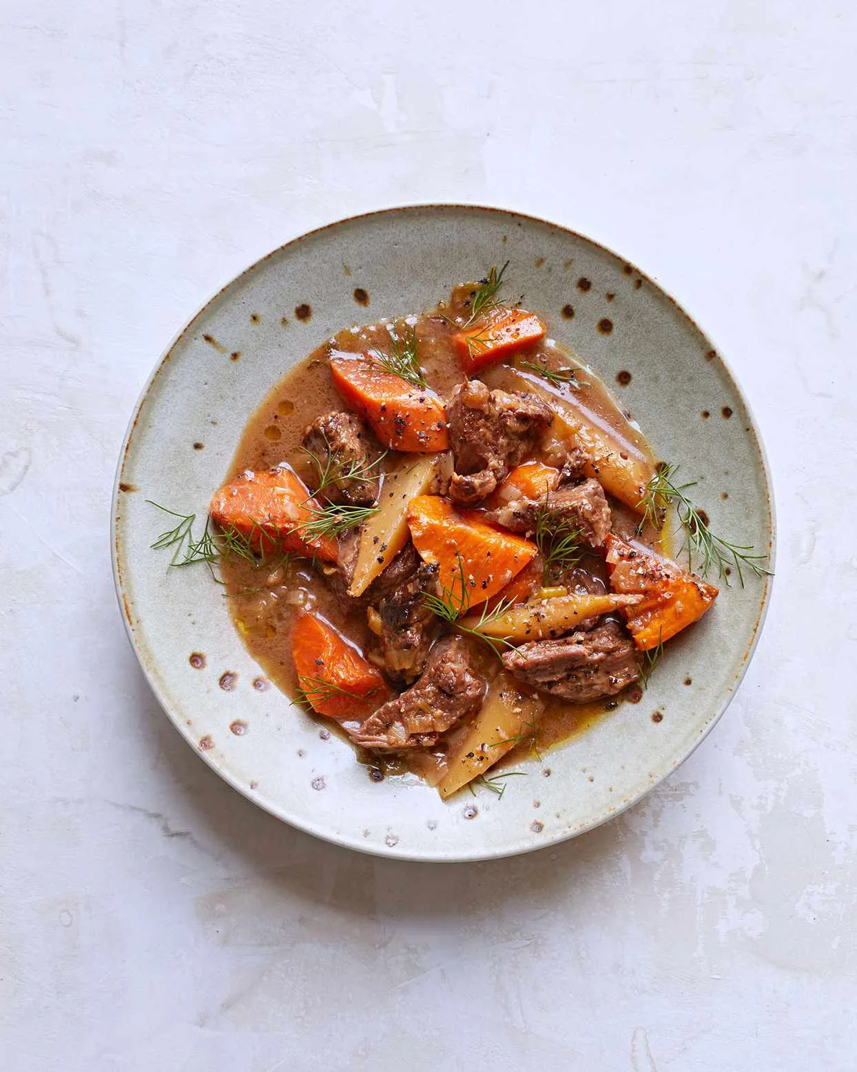 Martha Stewart Beef Stew with Sweet Potatoes