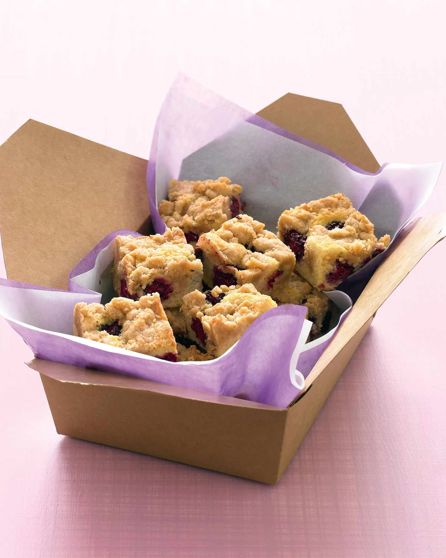 Martha Stewart Blackberry Crumb Bars