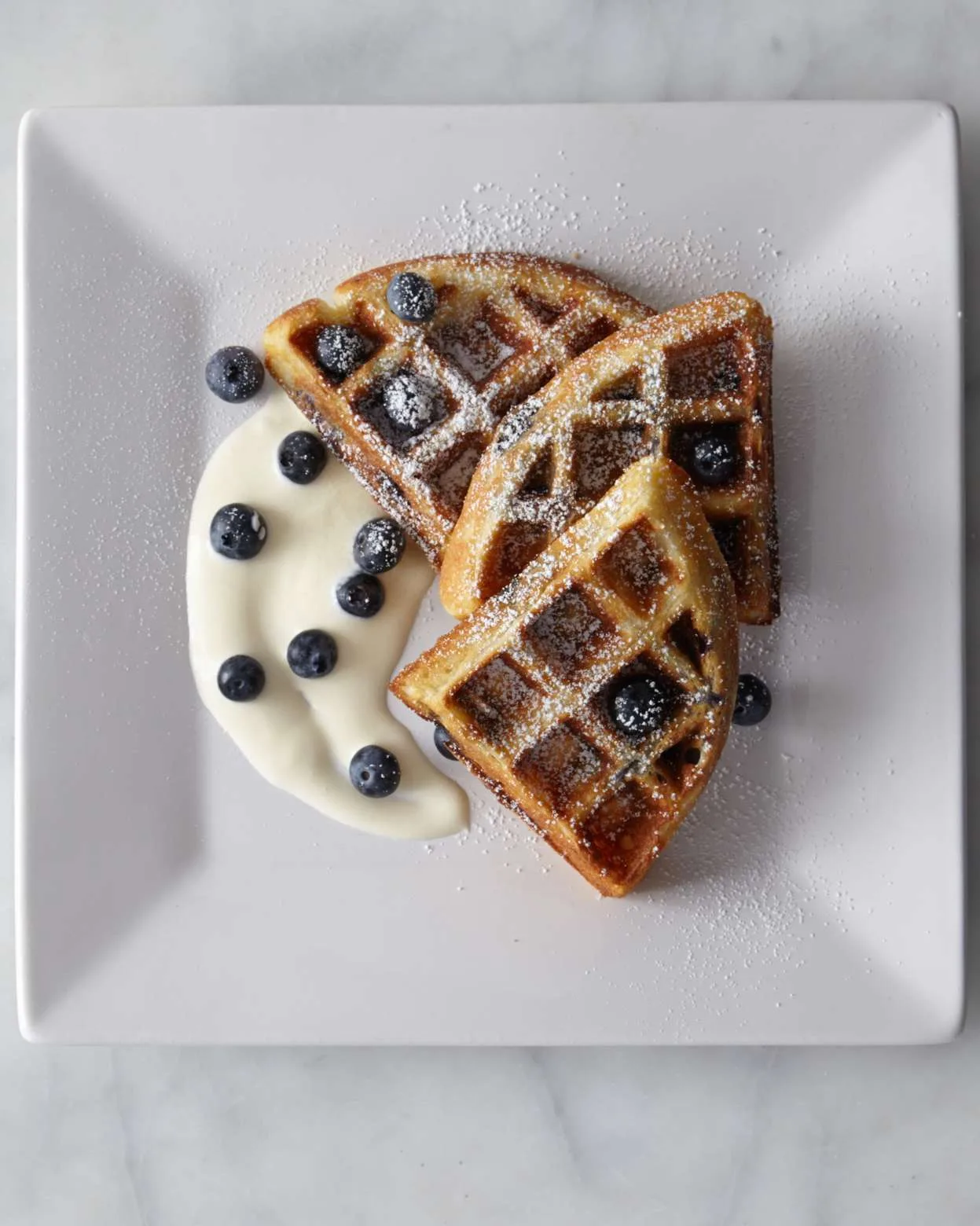 Martha Stewart Blueberry Buttermilk Waffles