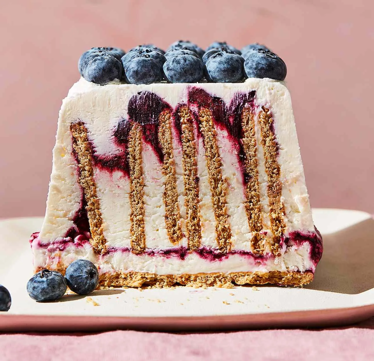 Martha Stewart Blueberry-Cheesecake Icebox Cake