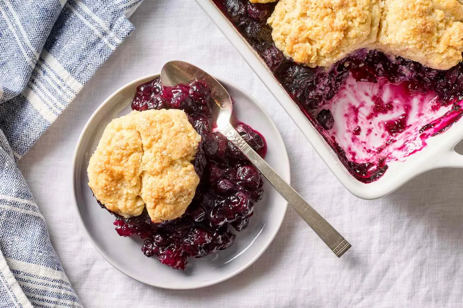 Martha Stewart Blueberry Cobbler