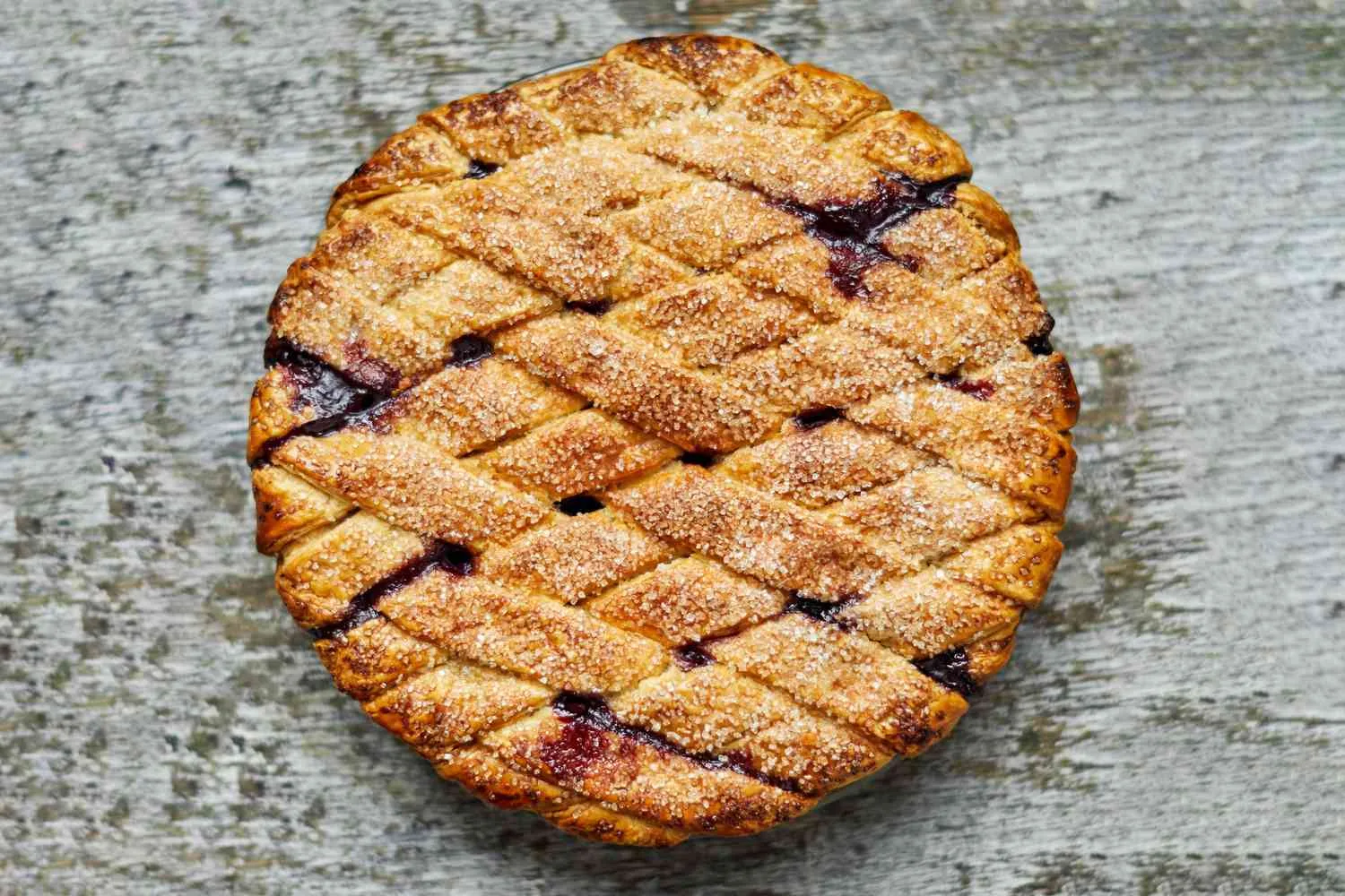 Martha Stewart Blueberry Lattice Pie