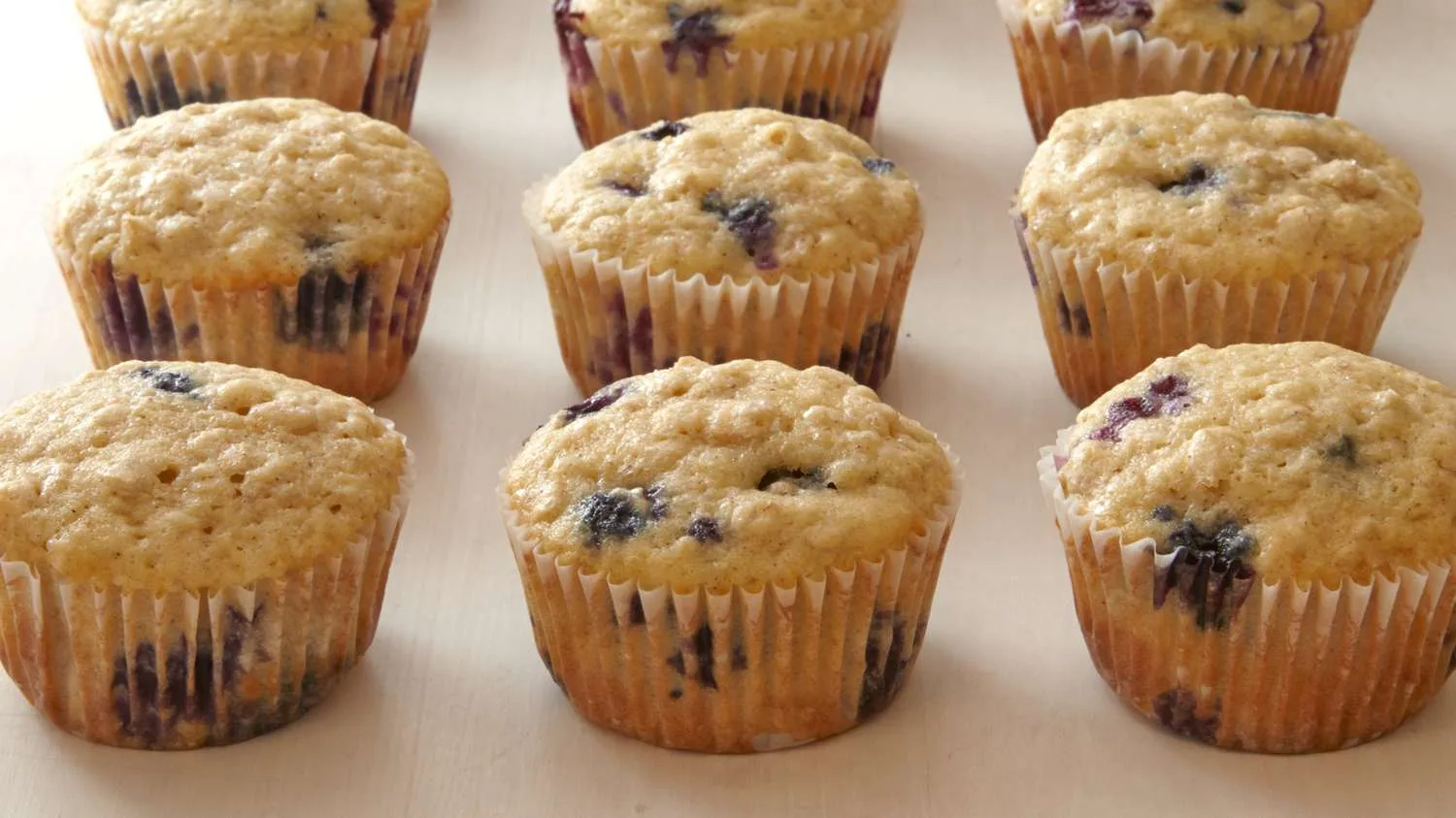 Martha Stewart Blueberry-Oatmeal Muffins