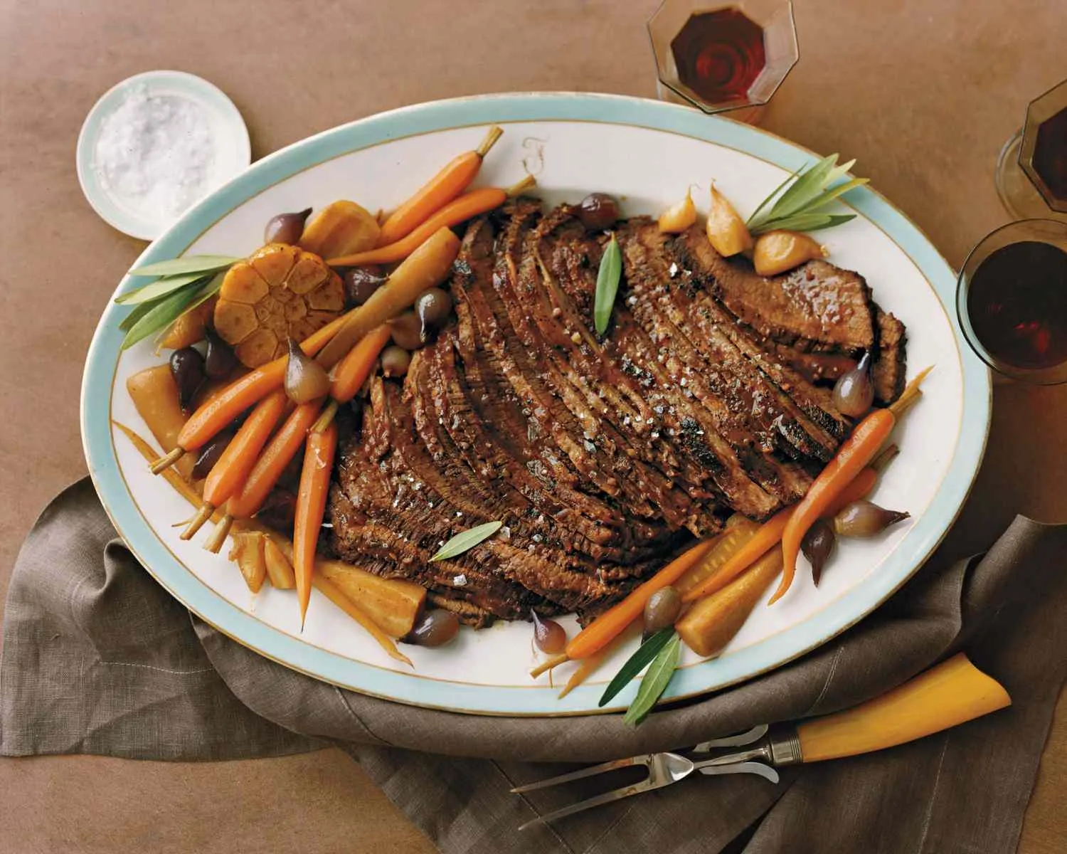 Martha Stewart Braised Brisket for Passover