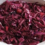 Martha Stewart Braised Red Cabbage with Apple and Onion
