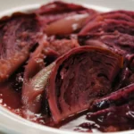 Martha Stewart Braised Red Cabbage with Apple and Onion