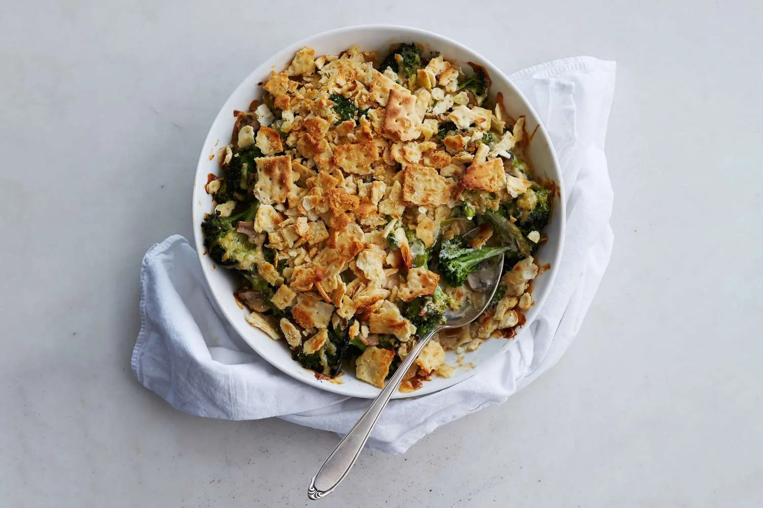 Martha Stewart Broccoli Cheese Casserole With Crackers